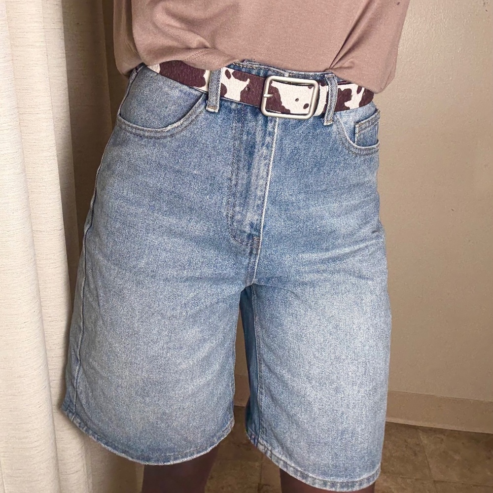 Y2K Short Baggy Jean Shorts Bermuda Shorts for Women